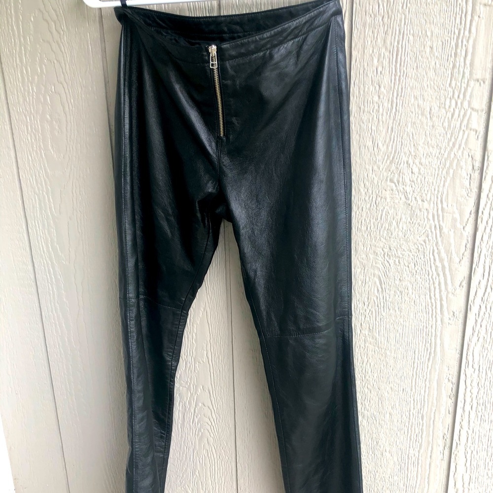 Leather pants